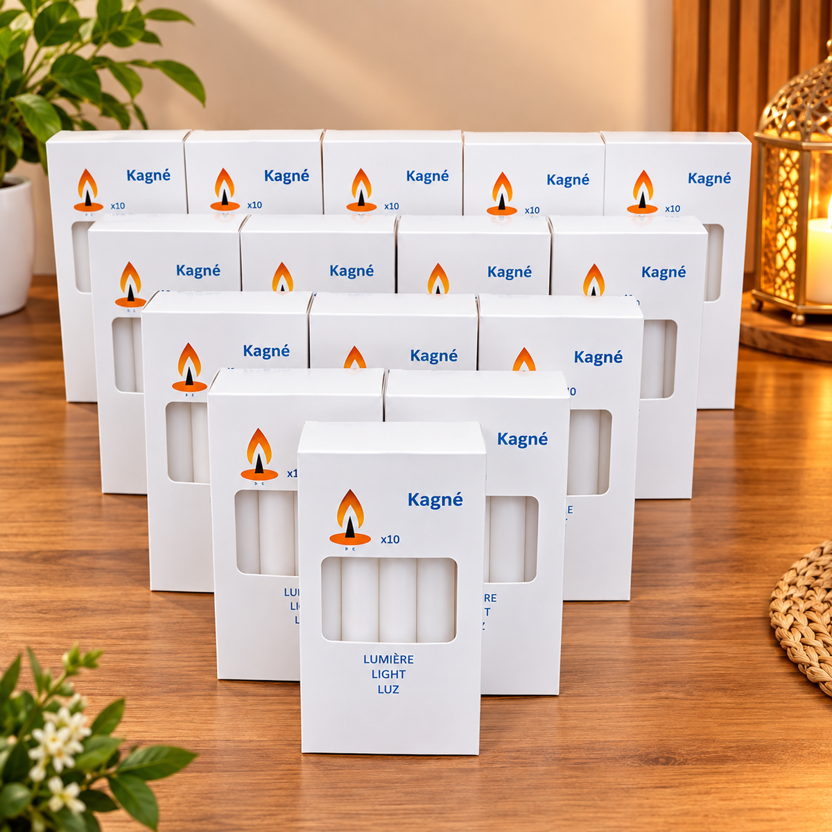 50 lots  (500 Bougies)